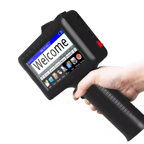 Handheld Inkjet Printer Gun Portable Handheld Batch Coding Machine Handheld Printer Portable Mini In