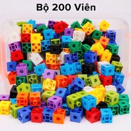 Xếp Hình Numberblocks Đồ Chơi Toán Học Thông Minh Trí Tuệ Cho Bé Bộ 100 Viên Xếp Hình Block Chính Hã