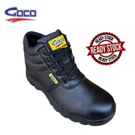 Goco QS68 SAFETY SHOES/But Leather SAFETY Work SHOES!