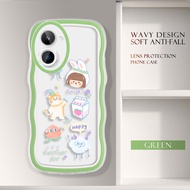 เคสโทรศัพท์สำหรับ Realme 10 Realme 3 Realme3โปร Realme 5 Pro Realme10 Realme3pro Realme5pro เคสนิ่มสำหรับเค้กรูปเด็กผู้หญิงการ์ตูน