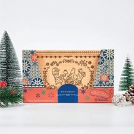 長頸小貓木製藝術木盤 - MokuMori 聖誕系列