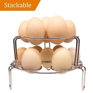 Steamer Rack for Instant Pot, Stackable Egg Vegetable Pressure Cooker Steam Rack, Stainless Steel Food Basket Stand, 2 piece - intl