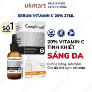 Serum Dưỡng Trắng Mờ Thâm Compliment 20% Vitamin C 27ml