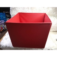 Authentic Ikea DRÖNA Derinna Cloth Box White 33x38x33 Cm. Storage Box