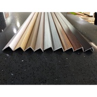 *READY STOCK* PVC Medium L Profile (25mm X 30mm) *Cut half to 4.5 Feet*