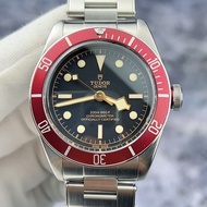 Tudor TUDOR Biwan Series M79230 Stainless Steel Material Wine Red Rotatable Outer Ring Automatic Mechanical Men's Watch 41mm