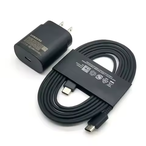 EP-TA800 Samsung 25W Charger Super Fast Charge Type-C US Adapter 1.8M Cabel For Galaxy S25Edge S25 S