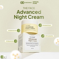 [ NEW LAUNCH ] THE FACE Advanced Night Cream 30gr With Cysteamine and 4X Hyaluronic Acid | Helps Tre