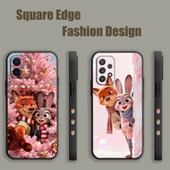 Casing For OPPO A77S A77 A93 Reno 4 Lite A78 Reno 8t A78 A98 A18 Judy Hopps Christmas Cute LCD05 Pho