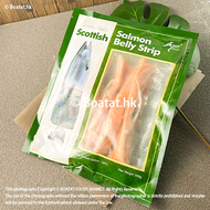 寶達 - 蘇格蘭三文魚腩條 300g (急凍)