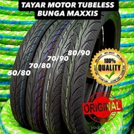 TAYAR MOTOR TUBELESS BUNGA MAXXIS DIAMOND SAIZ 17 6080 7080 7090 8090