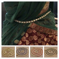 Ready Stock - new pearl design saree belt (suitable for saree , kurti , dress , lengha and gown)