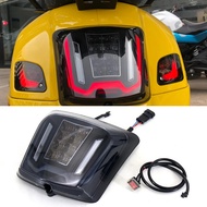 New Motorcycle LED Tail light taillight Rear Lamp Housing Suit For Vespa GTS300 HPE GTS 300 Supertec