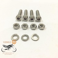 RXZ/LC135/Y15ZR STAINLESS STEEL SPROCKET BOLT SET