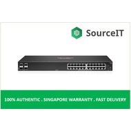 Aruba 6100 24G 4SFP+ Network Switch P/N: JL678A/JL677A -  Lifetime Warranty