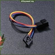 ✥Alloyseed✥【High Quality】 5Pin to 4Pin Fan Connector Adapter Converter Extension Cable Wire for Dell