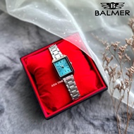 [Original] Balmer A8194L SS-55 Elegance Sapphire Women Watch with Mint Green Dial Silver Stainless Steel | Official Warr