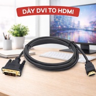 Hdmi to Dvi Signal Converter Cable, DVI TO HDMI Converter Cable, Genuine 1.5M Hdmi to Dvi Converter 