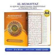 Al Quran Al Mumayyaz A4 Besar Alquran Terjemah Transliterasi Per Kata Tajwid Warna