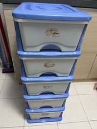 五層膠櫃桶