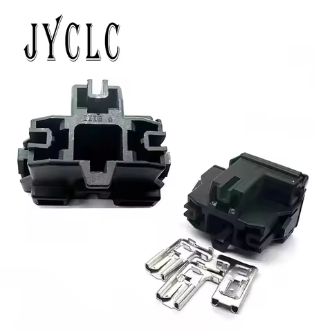 1 Set 3 Pin DJD031YA-1 Automotive Headlight H4 Headlight Lamp Holder Connector Car Bulb Harness Plug