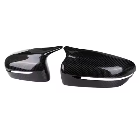Real Carbon Fiber Rear View Mirror Cover For BMW G20 5 Series G30 G38 7 Series G11 G12 M Performance