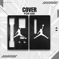 JORDAN BLACK WHITE MOTIF Backdoor Panel 3D for (B80) (Front Rear)