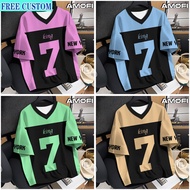[ Free Customization of Name and Number ] Sports Jerseys 3d Digital Printing Full Sublimation Couple