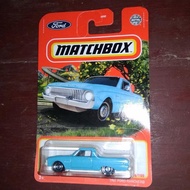 Matchbox 1961 Ford Ranchero MBX Mountain 61 2021 Orange USA Card US