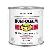 Rust-Oleum Stop Rust Protective Enamel 0.5pint (Gloss White)