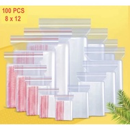 Plastic ZIPLOCK LOCK 8 X 12 PLASTIC CLIP ZIPLOCK CLIP 8 X 12 100 PCS