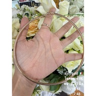 9K gold Necklace With Shocker Pattern italy 375