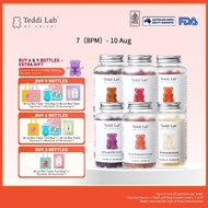 【Official】Unichi Teddi lab Gummy, Hair Boost/ Nicotinamide/ Apple Cider Vinegar/ Ashwagandha/ Collag