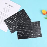 English Full Keyboard Frosted Transparent Keyboard Stickers Computer Notebook