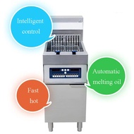 Commercial Electric Deep Fryer Vertical computer fryer 33L/Tank Electric deep fryer, 1-tank 2 basket