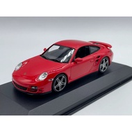 [Ready Stock] 1/43 Mini Cut Porsche 911 997 Turbo 2006Maxichamps Version, Lacquer Oak, Good Appearan