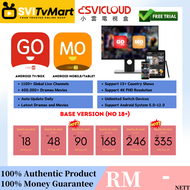 [Ready Stock] SVI GO IPTV Mobile AndroidTV TVBOX unlimited Switch APO GO APO MO SVI MO [Auth Code send in Chat]