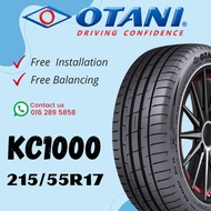 OTANI KC1000 215/55ZR17 98W XL 2155517 215 55 17 215/55/17 215-55-17 215 - 55 - 17 NEW TYRE TAYAR TI