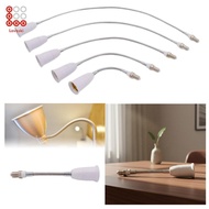 [Shiwaki3] Adjustable Rotating Lamp Holder Gooseneck Socket Extender E14 to E27 Extension Adapter fo