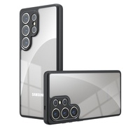 UFLAXE LEOS - For Samsung Galaxy S25 / S25 Plus / S25 Ultra / S25 Edge Case - Matte Clear Shockproof