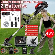 Lawn Mower Cordless Lawn Mower 48V with Lithium Battery Rechargeable Electric Lawn Mower Trimmer