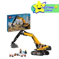 LEGO City 60420 Yellow Construction Excavator (633 Pieces)