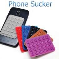 PHONE HOLDER SUCTION SUCKER SILICONE CUT MAT / PELEKAT SOTONG MOTOR HOLDER / POWERBANK