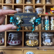 獨家貨品 UV膠蝴蝶結耳環 耳環 禮物 手作耳環