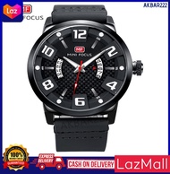 MINI FOCUS Jam Tangan Analog Pria - MF0149G - Black