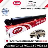 APM Toyota Avanza F601 1.3 , F602 1.5  Rear (Belakang) Gas Shock Absorber