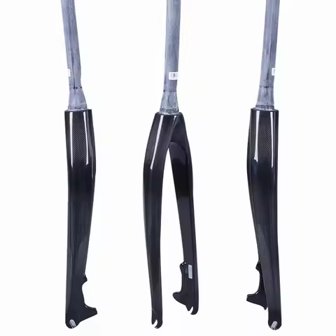 carbon Mountain Bike Fork3K Carbon Fiber Tapered Tube Bicycle Front Fork bike bicycle frame fork Dis