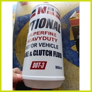 ┳ ⛅ ✝ ∦ National Brake fluid 900ml dot 3