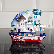 Greece souvenir Fridge magnet Patch greece athens santorini