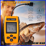 COD Portable Fish Finder 2.0 inch Display / gps alat pelacak ikan di laut kedalaman sungai mancing g